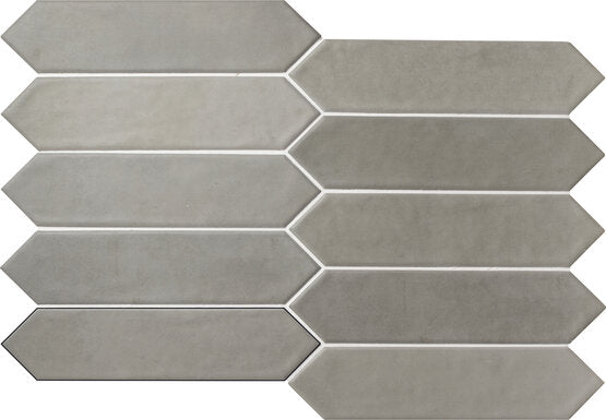 PICKET CONTEMPORARY MINERAL GREY 6X26