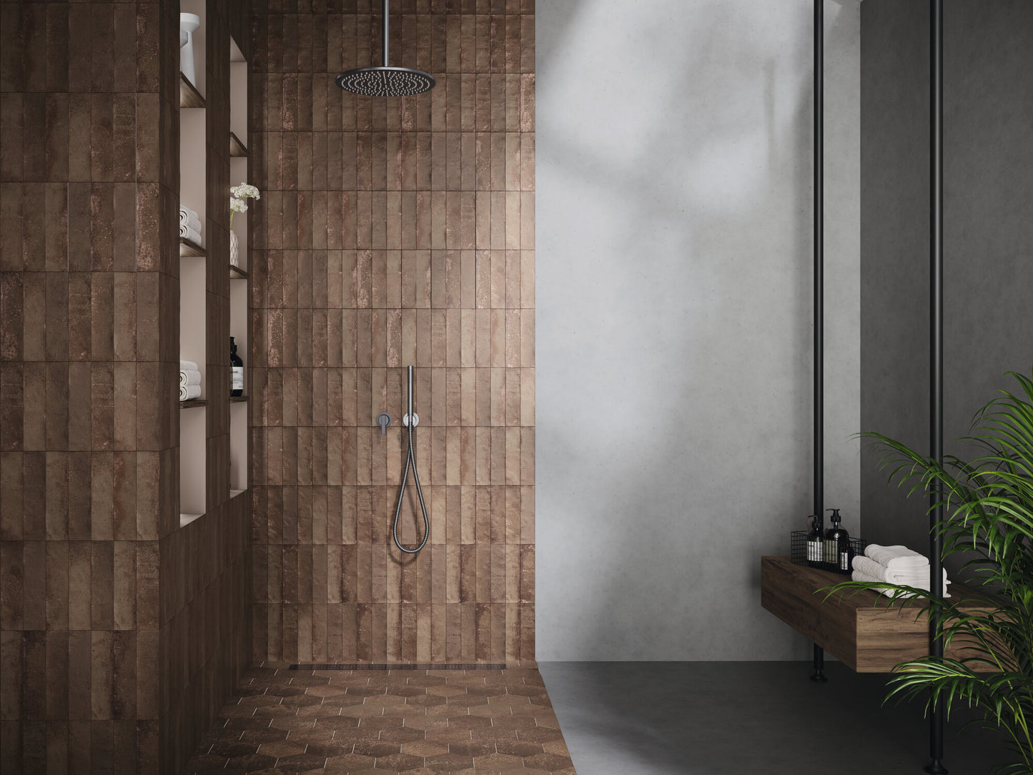 HEXA MAGNETISM CORTEN 13,9X16