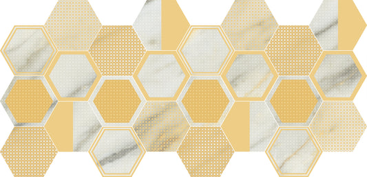 HEXA BOHO CALACATTA SLOW 13,9X16