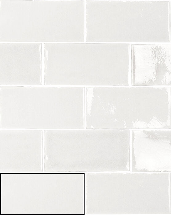 MOMENTS WHITE CRACKLED 6,5X13