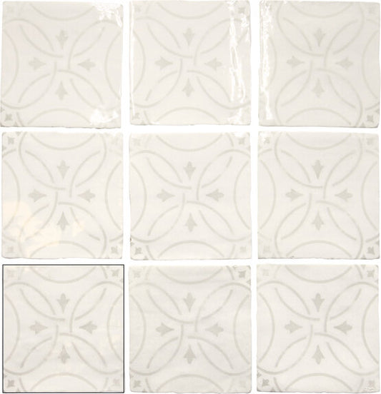 AMALIA WHITE 13X13