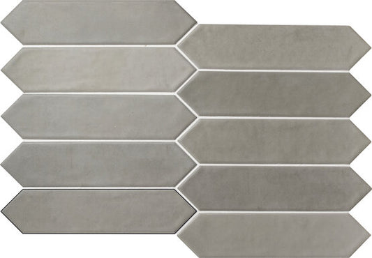 PICKET CONTEMPORARY MINERAL GREY 6X26