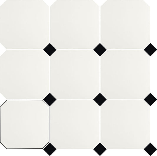 EIGHT WHITE 20X20 + TACO FOUR BLACK 3,8X3,8