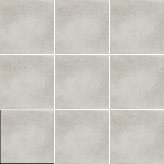 FLEUR GREY 15X15