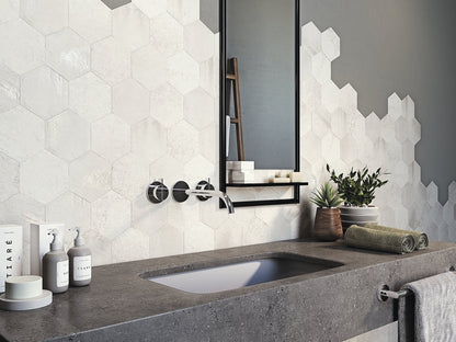 HEXAGON MARS WHITE 13,9X16